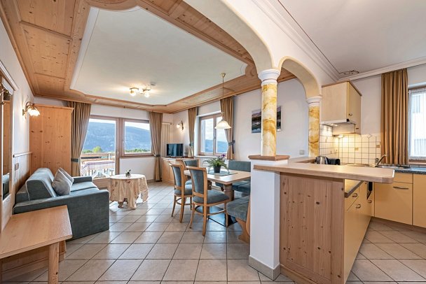 Residence Diana - Wohnbeispiel Appartement 2 Schlafzimmer (Zimmercodierung OB1)