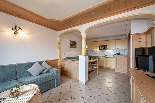 Residence Diana - Wohnbeispiel Appartement 1 Schlafzimmer (Zimmercodierung AB1)