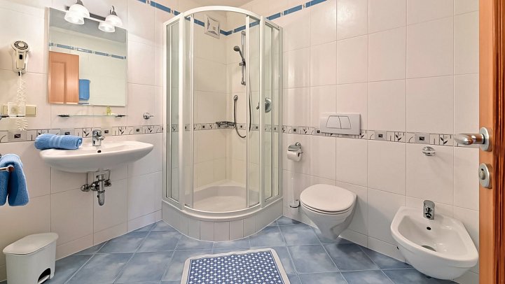 Residence Diana - Wohnbeispiel Appartement 1 Schlafzimmer (Zimmercodierung AB1)