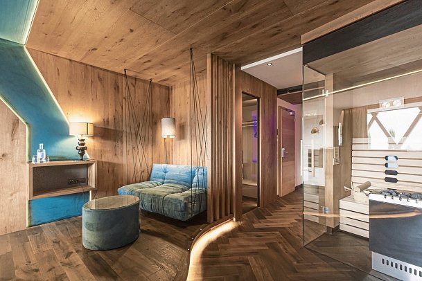 Terentnerhof - Wohnbeispiel Suite Deluxe (Zimmercodierung WB1)