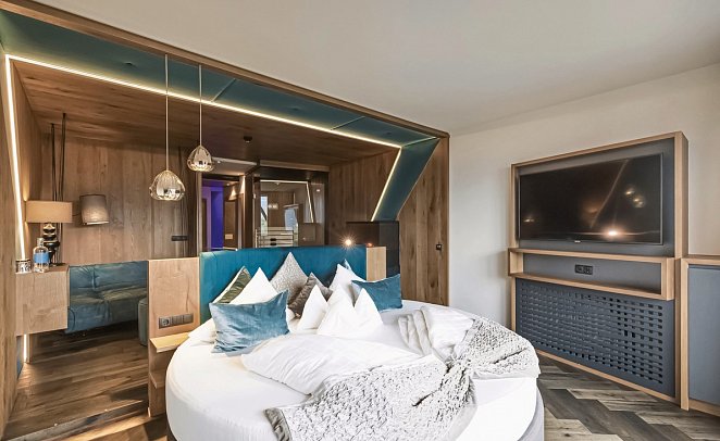 Terentnerhof - Wohnbeispiel Suite Deluxe (Zimmercodierung WB1)