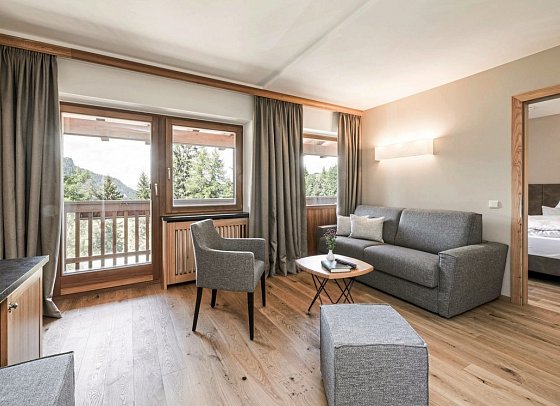 Hotel Steger-Dellai - Wohnbeispiel Doppelzimmer Mountain Comfort (Zimmercodierung DB2)