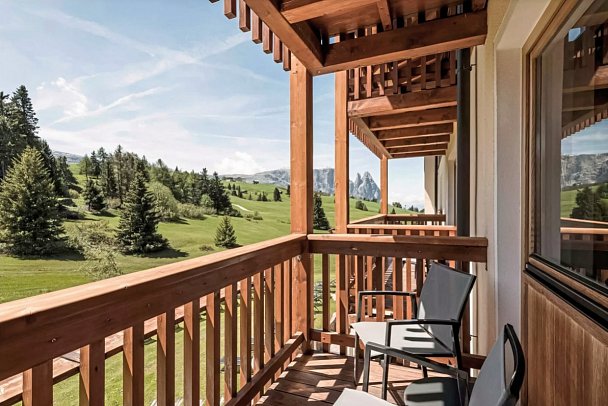 Hotel Steger-Dellai - Wohnbeispiel Doppelzimmer Mountain Comfort (Zimmercodierung DB2)