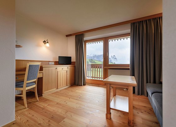 Hotel Steger-Dellai - Wohnbeispiel Doppelzimmer Alpenrose