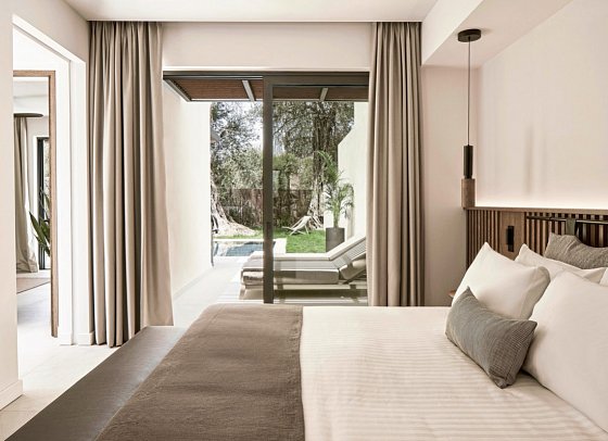 The Olivar Suites - Wohnbeispiel Suite Executive Gartenblick Privatpool (Zimmercodierungen WTG & WTR)