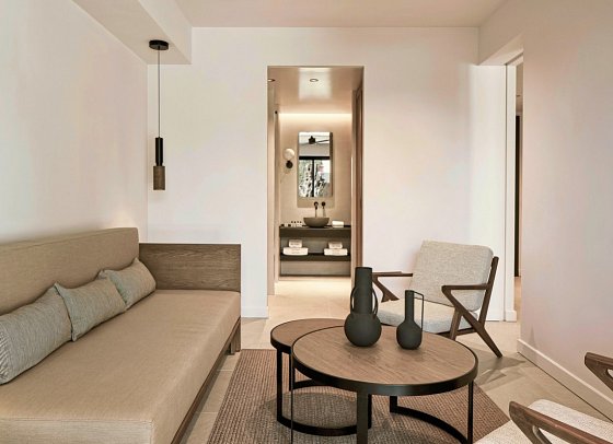 The Olivar Suites - Wohnbeispiel Suite Premium Gartenblick Privatpool (Zimmercodierungen WMG & W1R)