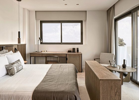 The Olivar Suites - Wohnbeispiel Juniorsuite Gartenblick (Zimmercodierung J1G)