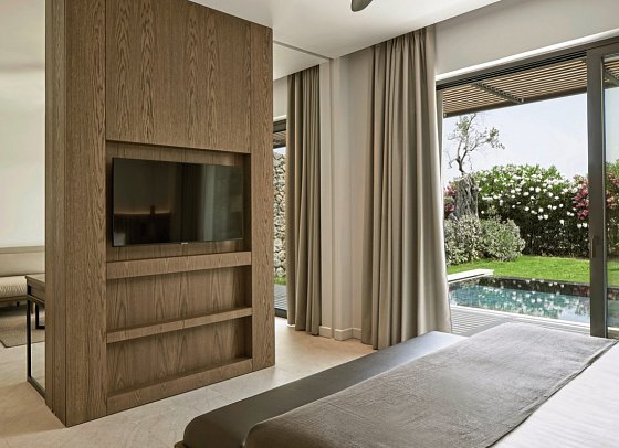 The Olivar Suites - Wohnbeispiel Suite Ionian Strandlage Privatpool (Zimmercodierungen WBO & W2R)