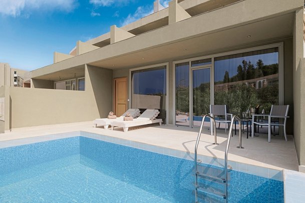 Mythos Panorama - Wohnbeispiel Juniorsuite Privatpool (Zimmercodierung J1R)