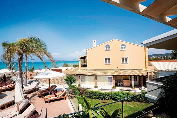 Corfu Acharavi by Wyndham - Wohnbeispiel Doppelzimmer seitl. Meerblick (Zimmercodierung D1N)