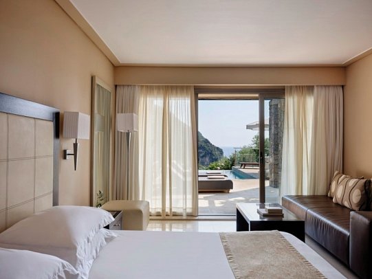 Atlantica Grand Mediterraneo - Wohnbeispiel Doppelzimmer Deluxe Privatpool (Zimmercodierung DDR)