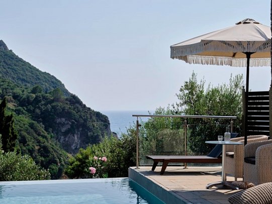 Atlantica Grand Mediterraneo - Wohnbeispiel Doppelzimmer Deluxe Privatpool (Zimmercodierung DDR)