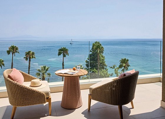 Avali, Mar-Bella Collection - Wohnbeispiel Rooftop Deluxe Double Room Front Sea View (Zimmercodierung DD1)