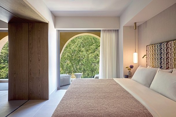 Avali, Mar-Bella Collection - Wohnbeispiel Junior Suite Grand Balcony Side Sea View (Zimmercodierung JBN)