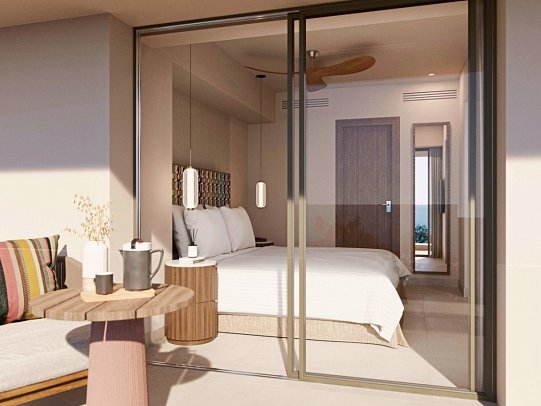 Avali, Mar-Bella Collection - Wohnbeispiel Junior Suite Grand Balcony Side Sea View (Zimmercodierung JBN)