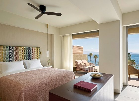 Avali, Mar-Bella Collection - Wohnbeispiel Panorama Junior Suite Sea View (Zimmercodierung JBM)