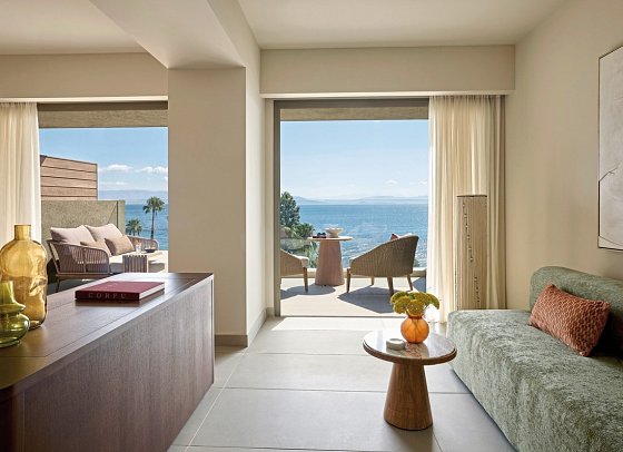 Avali, Mar-Bella Collection - Wohnbeispiel Panorama Junior Suite Sea View (Zimmercodierung JBM)