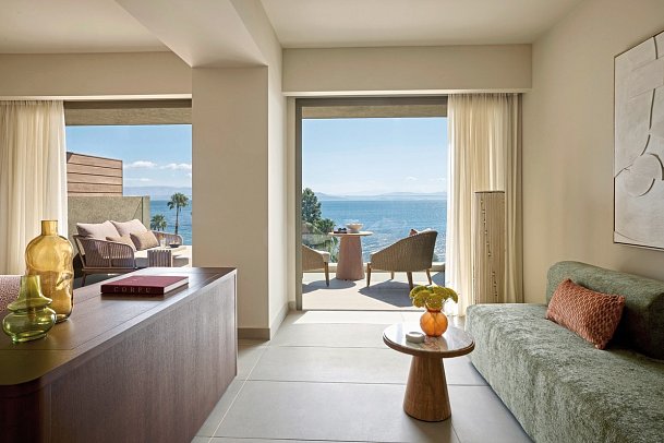 Avali, Mar-Bella Collection - Wohnbeispiel Panorama Junior Suite Sea View (Zimmercodierung JBM)