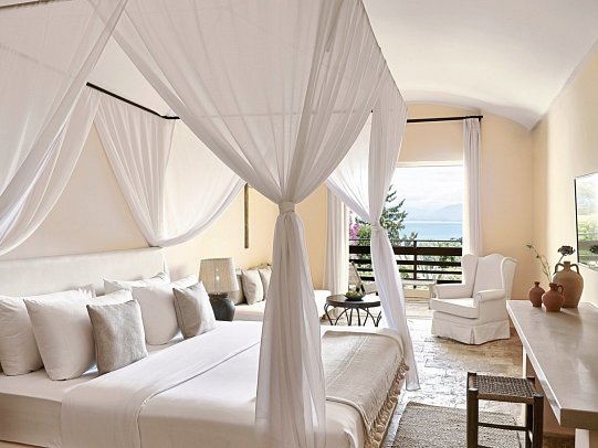 Grecotel Daphnila Bay - Wohnbeispiel Bungalow Lateral Sea View Daphnila (Zimmercodierung BBN)