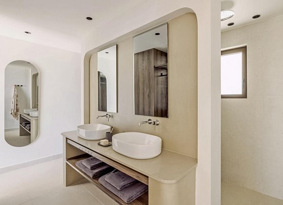 Cabo - Badbeispiel Juniorsuite Meerblick (Zimmercodierung J1M)