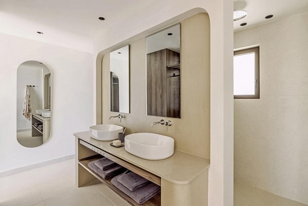 Cabo - Badbeispiel Juniorsuite Meerblick (Zimmercodierung J1M)
