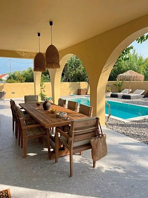 Acharavi Beach - Wohnbeispiel Villa Privatpool (Zimmercodierung VBR)