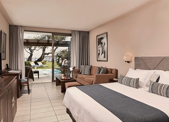 Kontokali Bay Resort & Spa - Wohnbeispiel Juniorsuite Meerblick (Zimmercodierung JBM)