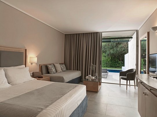 Kontokali Bay Resort & Spa - Wohnbeispiel Bungalow Poolblick (Zimmercodierung BBP)