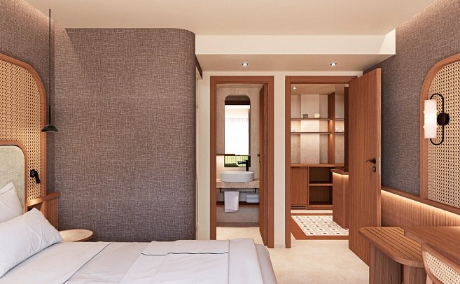 Sentido Apollo Palace - Wohnbeispiel Suite Deluxe Family (Zimmercodierung WD1)