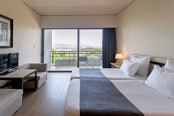 Corfu Holiday Palace - Wohnbeispiel Doppelzimmer Superior Seeblick (Zimmercodierung DSI)