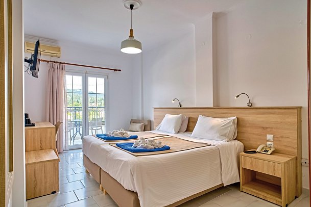 Belle Helene - Wohnbeispiel Doppelzimmer (Zimmercodierungen D1G & D1N)