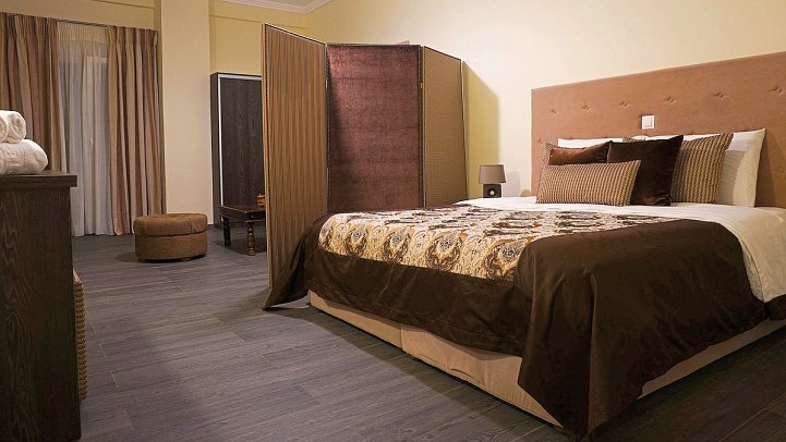 Villa & Apartments Sissy - Wohnbeispiel Studio Meerblick (Zimmercodierung S1M)