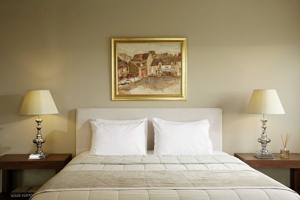 Mon Repos Palace - Wohnbeispiel Doppelzimmer Deluxe Landblick (Zimmercodierung DDL)