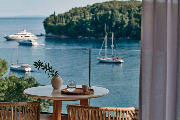 San Antonio Corfu Resort - Wohnbeispiel Ultima Doppelzimmer Meerblick (Zimmercodierung D8M)