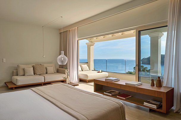 San Antonio Corfu Resort - Wohnbeispiel Suite Wow Meerblick (Zimmercodierung W9M)