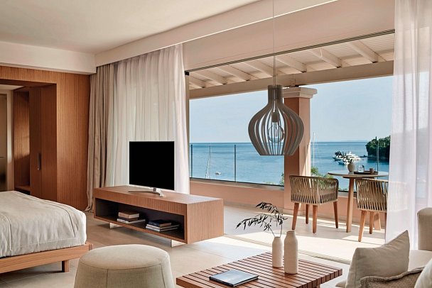 San Antonio Corfu Resort - Wohnbeispiel Wow Suite Meerblick (Zimmercodierung W9M)