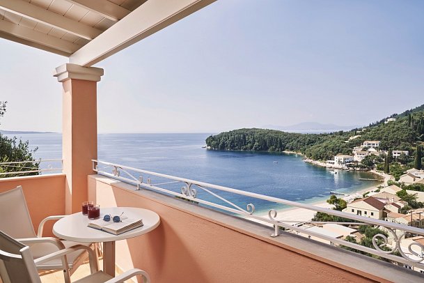 San Antonio Corfu Resort - Wohnbeispiel Doppelzimmer Deluxe Meerblick (Zimmercodierung DDM)