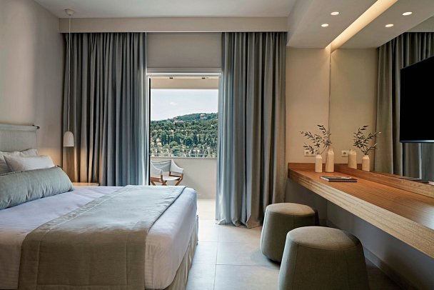 San Antonio Corfu Resort - Wohnbeispiel Lavish Doppelzimmer Meerblick (Zimmercodierung D7M)