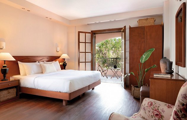 Grecotel LUXME Costa Botanica - Wohnbeispiel Botanica Room Private Balcony (Zimmercodierung DBG)