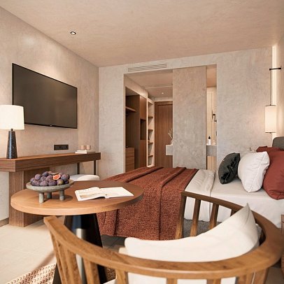 Alkyna Lifestyle Beach Resort - Wohnbeispiel Doppelzimmer Deluxe Meerblick (Zimmercodierung DDM)