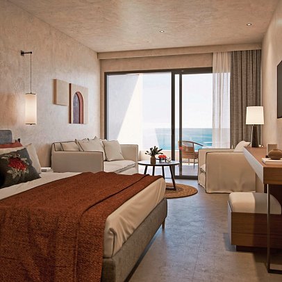 Alkyna Lifestyle Beach Resort - Wohnbeispiel Juniorsuite Meerblick (Zimmercodierung J1M)