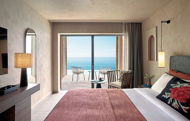 Alkyna Lifestyle Beach Resort - Wohnbeispiel Doppelzimmer Premium Swim-Up Meerblick (Zimmercodierung DMQ)