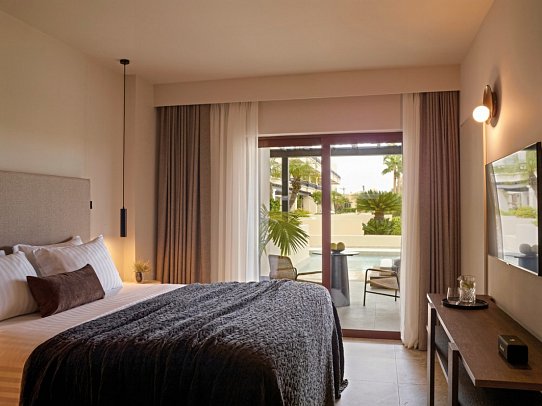 Asterion Suites & Spa - Designed for adults by Louis Hotels - Wohnbeispiel Suite Swim-up (Zimmercodierung WBQ)