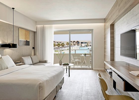 Euphoria Resort - Wohnbeispiel Doppelzimmer Poolblick (Zimmercodierung DBP)