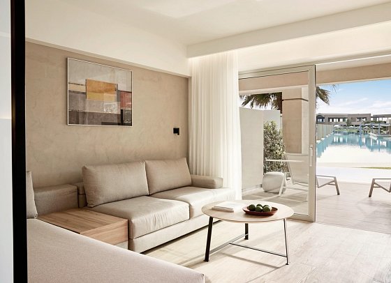 Euphoria Resort - Wohnbeispiel Juniorsuite Gemeinschaftspool (Zimmercodierung JB1)