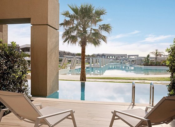 Euphoria Resort - Wohnbeispiel Juniorsuite Gemeinschaftspool (Zimmercodierung JB1)