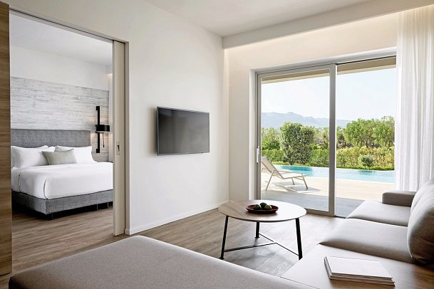 Euphoria Resort - Wohnbeispiel Familiensuite Gemeinschaftspool (Zimmercodierung WI1)