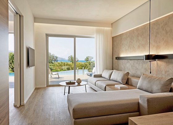Euphoria Resort - Wohnbeispiel Familiensuite seitl. Meerblick Gemeinschaftspool (Zimmercodierung WI2)