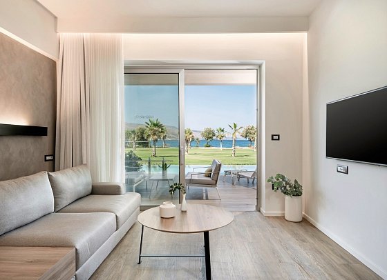 Euphoria Resort - Wohnbeispiel Familiensuite seitl. Meerblick Gemeinschaftspool (Zimmercodierung WI2)