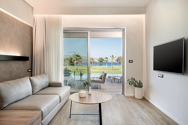 Euphoria Resort - Wohnbeispiel Familiensuite seitl. Meerblick Gemeinschaftspool (Zimmercodierung WI2)